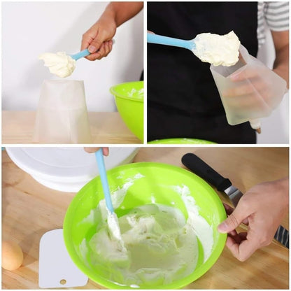Kit de Decoración para Pasteles con Plato Giratorio - 60 PIEZAS