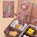 Pastillero Diario 3 en 1 con Cortador y Pulverizador – MediSmart