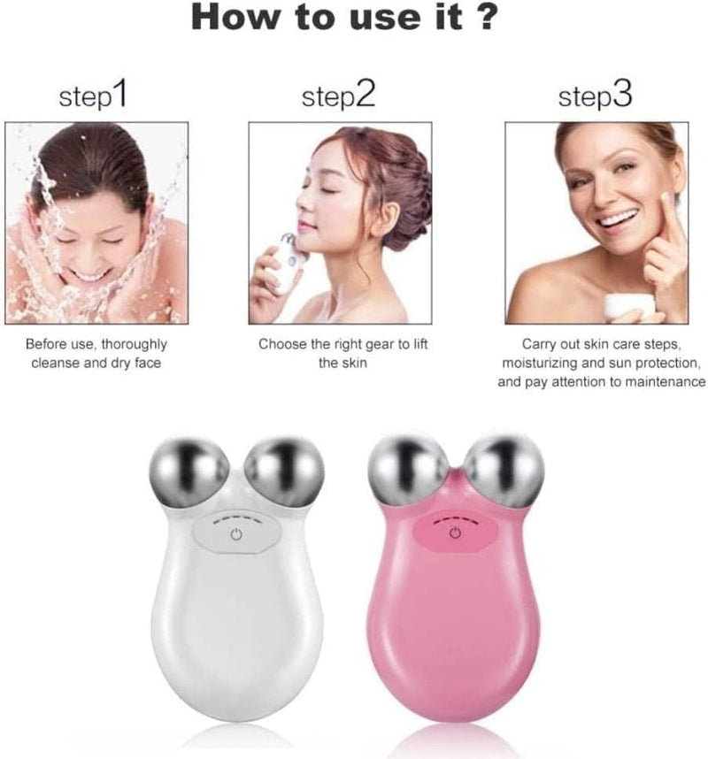 Masajeador Facial de Microcorriente - NuGlow