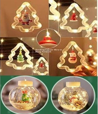 LUCES DECORTIVAS PARA NAIDAD- LED Multicolor