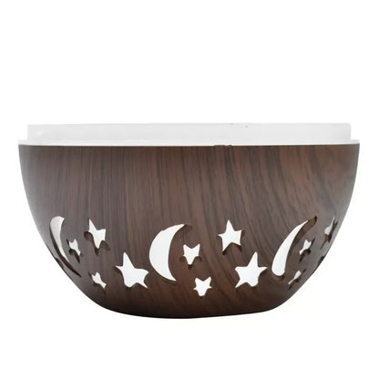 Humidificador Aromaterapia - Forma cantaro estilo madera