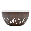 Humidificador Aromaterapia - Forma cantaro estilo madera