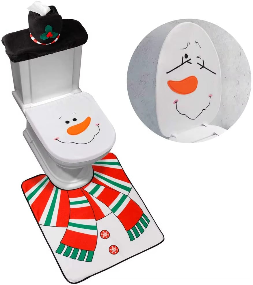 Set Navideño de Baño 3 Piezas -  SantaBath
