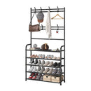 👟🧥OrganiRack Pro Duo – Zapatera con Perchero Multifuncional💼🧣