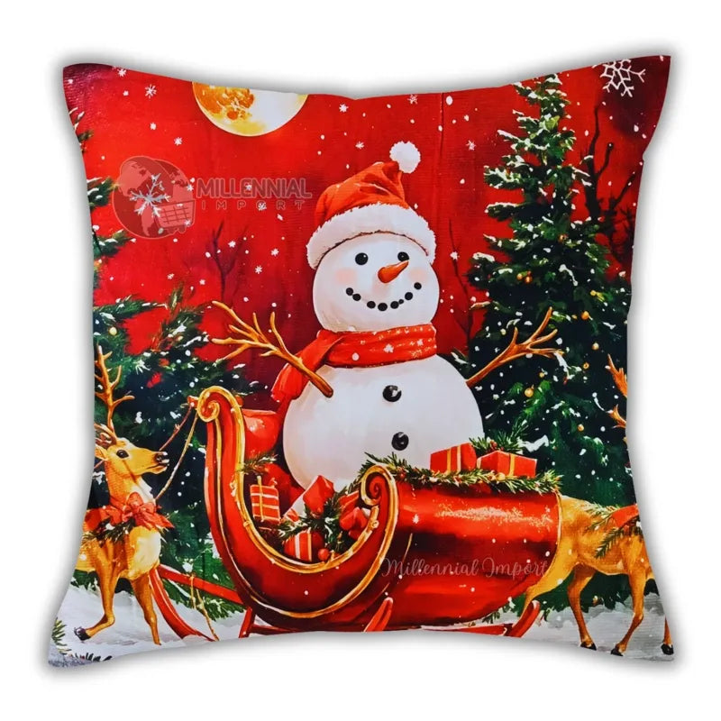Fundas de Cojín Navideñas 43×43 cm - Pack de 6