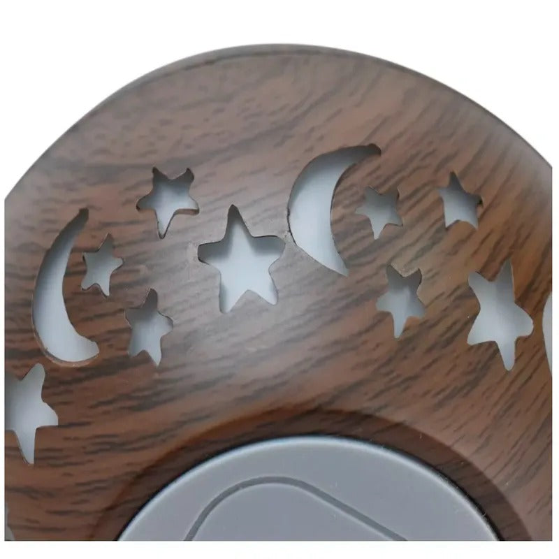 Humidificador Aromaterapia - Forma cantaro estilo madera
