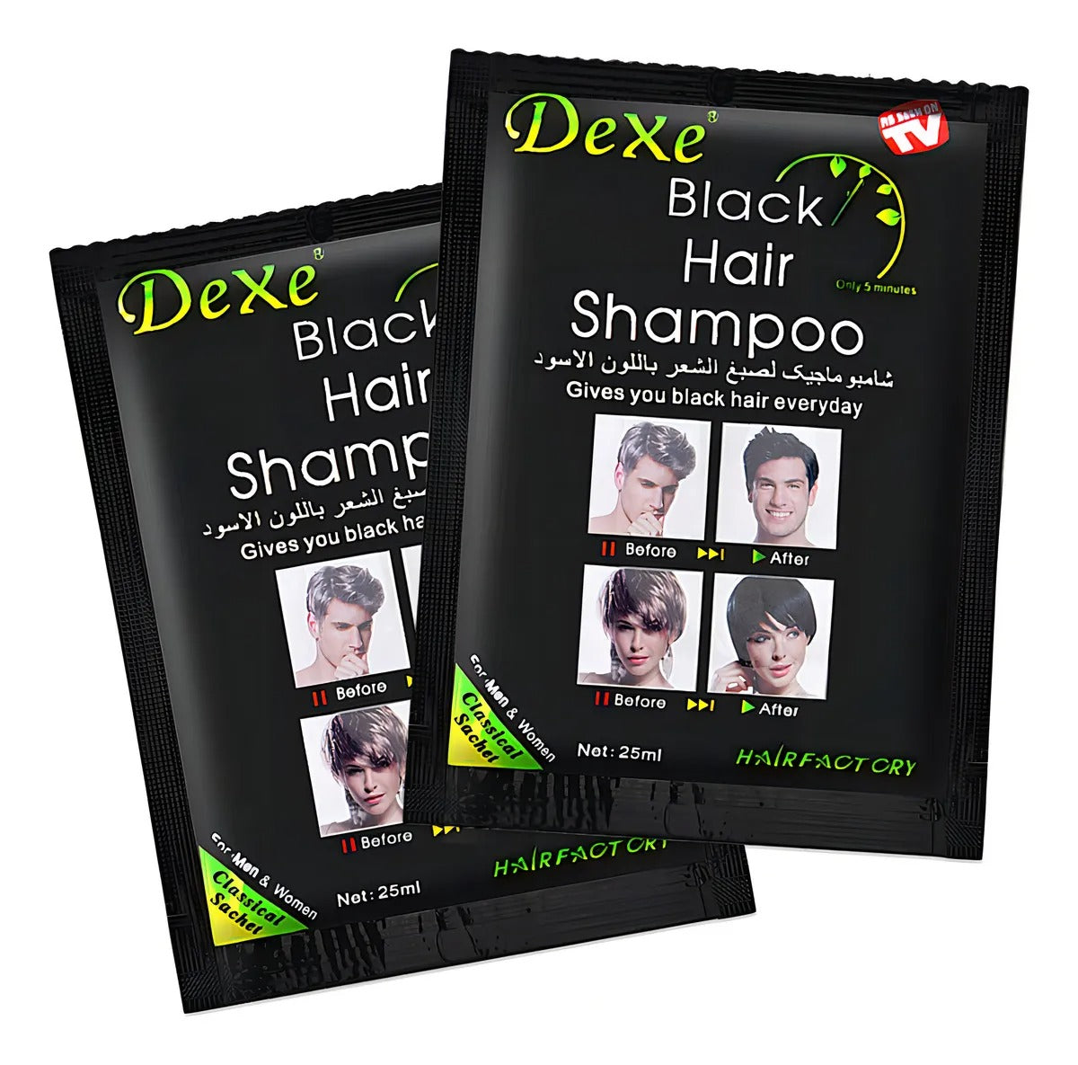 Shampoo Colorante ultra premiun- DexeBlack