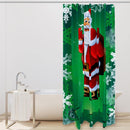 Juegos de Baño Cortina Ducha Navideñas 4 en 1