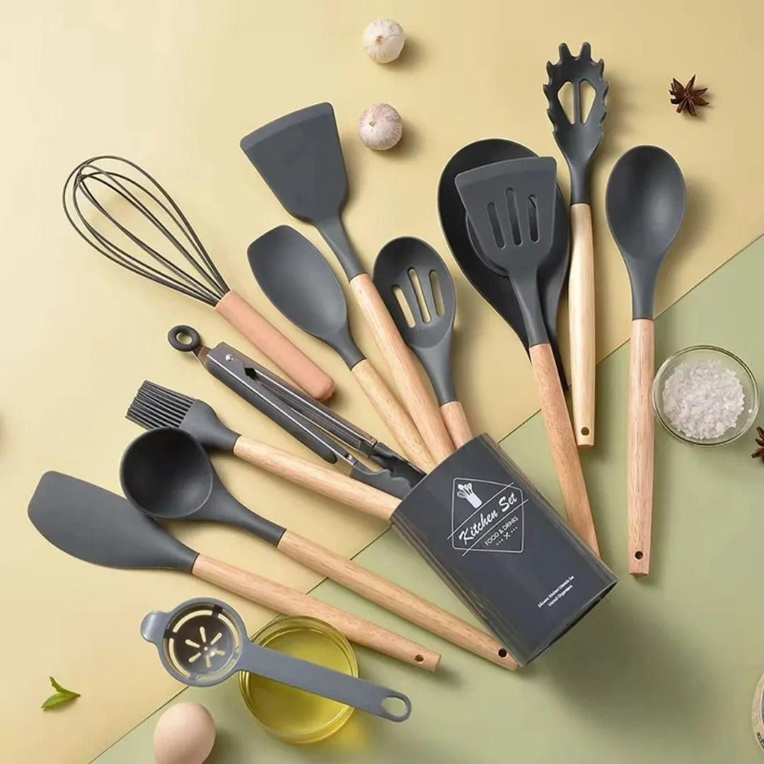 SET DE UTENSILIOS DE COCINA- PREMIUN COLORS