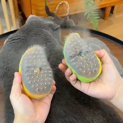 Cepillo De Vapor Para Mascotas Para Mudar De Pelo 3 en 1