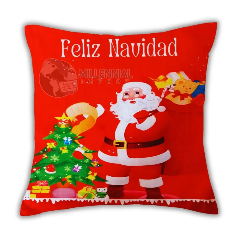 Fundas de Cojín Navideñas 43×43 cm - Pack de 6