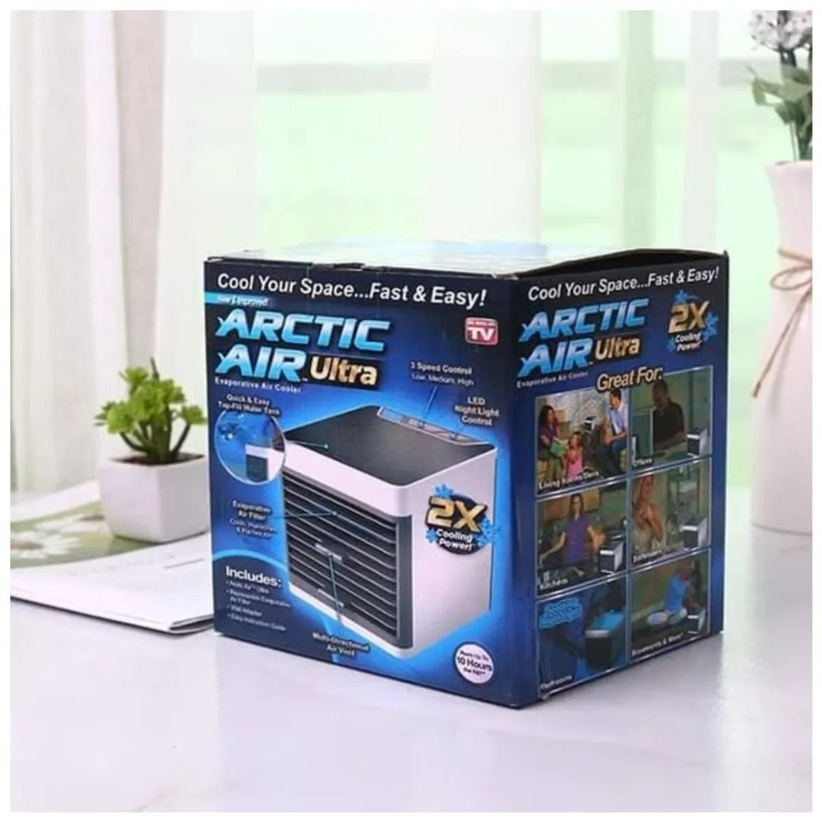 Mini Aire Acondicionado Portátil Enfría al Instante - Arctic Air Ultra