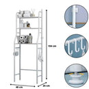 🚽 SlimSpace 3X – Organizador Vertical Inteligente para Baño💥