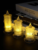 SET 12 LAMPARAS DE VELAS NAVIDEÑAS- ESTILO PREMIUN