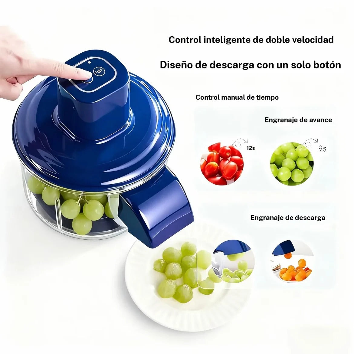 🥝 PeelMaster Pro – Pelador Eléctrico de Frutas