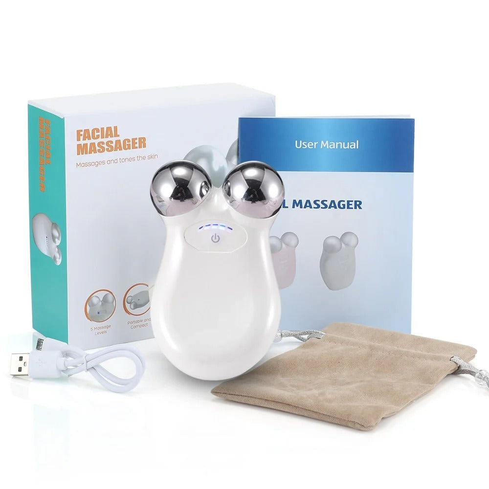 Masajeador Facial de Microcorriente - NuGlow