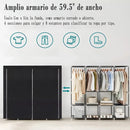 👕 FlexiCloset Max – Ropero Armable de Tela 4 Cuerpos