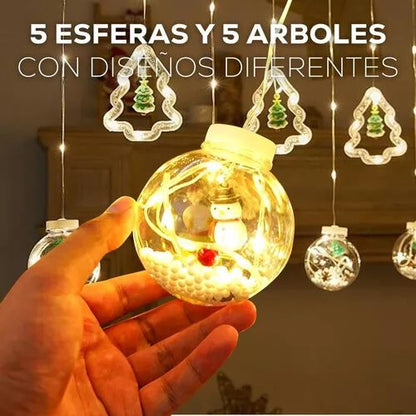 LUCES DECORTIVAS PARA NAIDAD- LED Multicolor