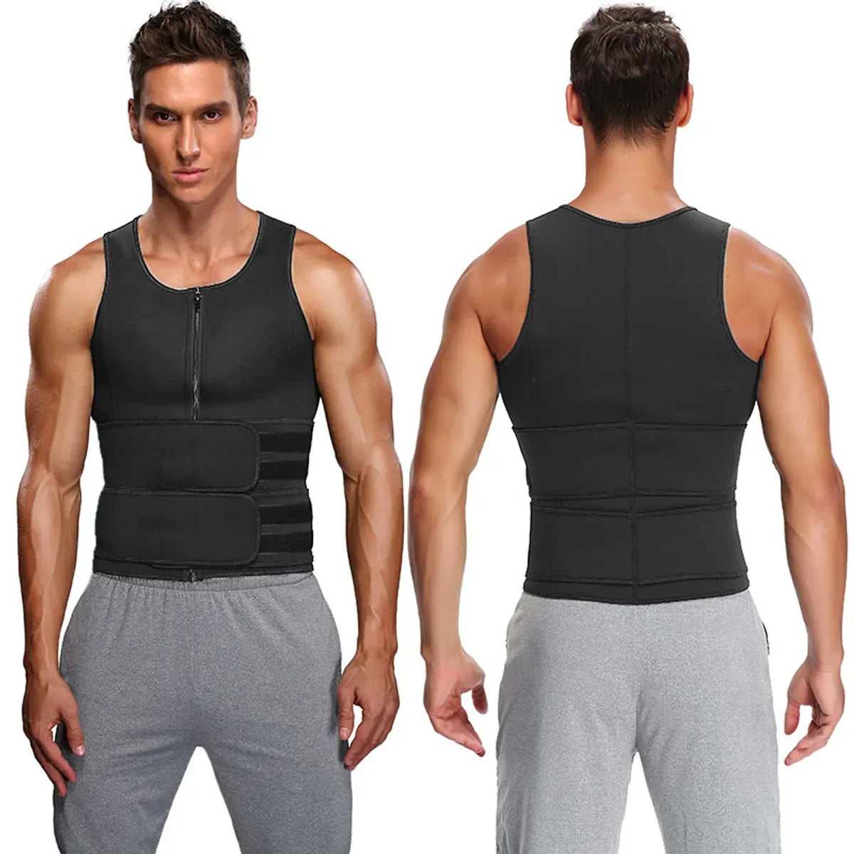 Faja Térmica Reductora y Moldeadora para Hombre