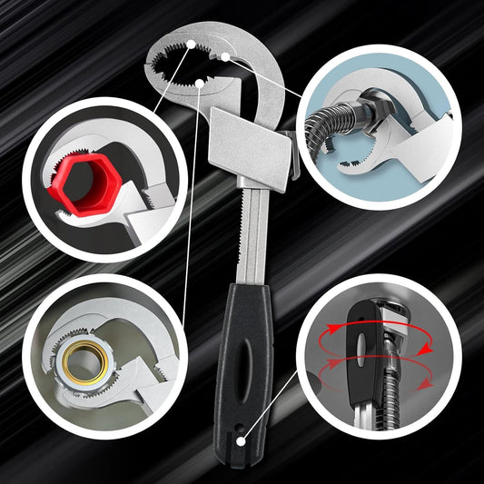 🛠️ MultiFix Pro: Llave Universal Multifunción Ajustable✨